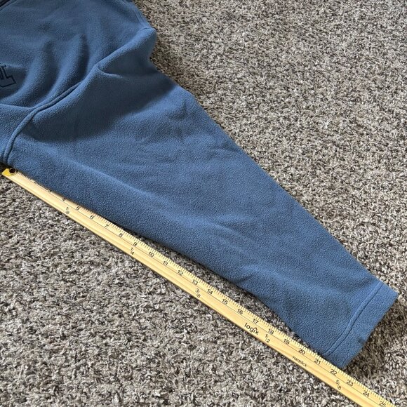 Old Navy Mens 1/4 Zip Pullover Fleece Jacket XXL Blue Warm Casual Outerwear - Picture 6 of 8